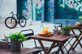 Wooden Outdoor Table